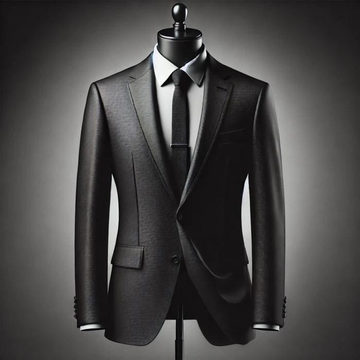 Black Two Piece Suit Chiang Mai - CmToms Tailor