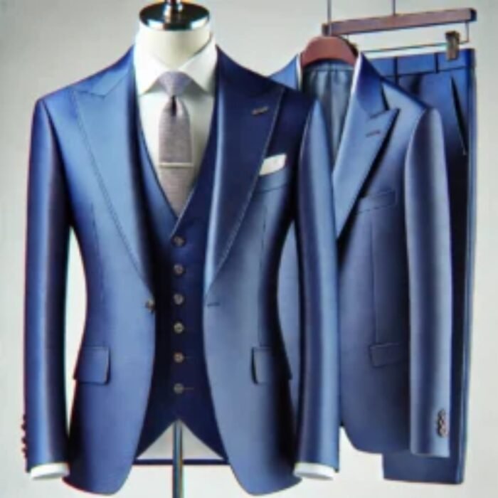 Blue Suits Three Piece For men Chiang Mai - CmToms Tailor Blue Suits Three Piece For men Chiang Mai - CmToms Tailor