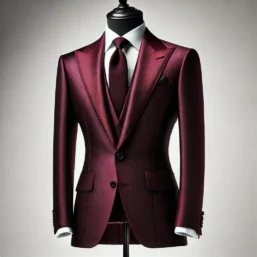 Burgundy Wedding Suit For Groom Cmtoms Tailor