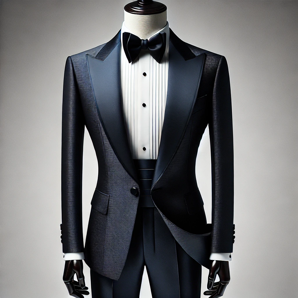 Navy Blue Tuxedo Suit Chiang Mai