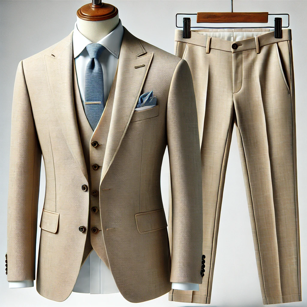 Beige Two Piece Suit Chiang Mai