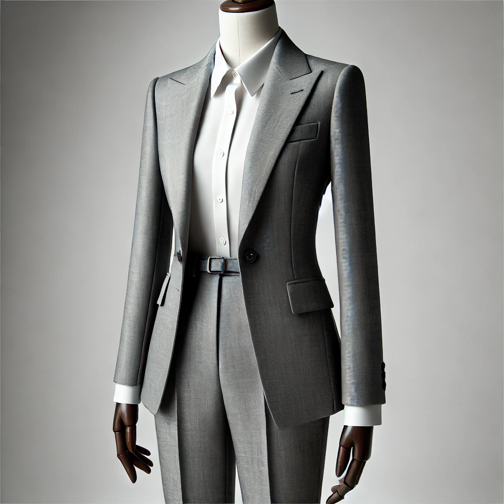 Womens Grey business Suit Chiang Mai