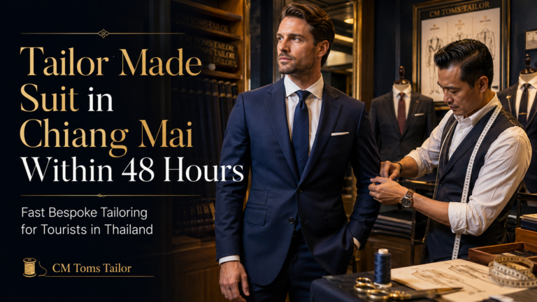 How to Get a Tailor Made Suit in Chiang Mai Within 48 Hours – Complete Tourist Guide