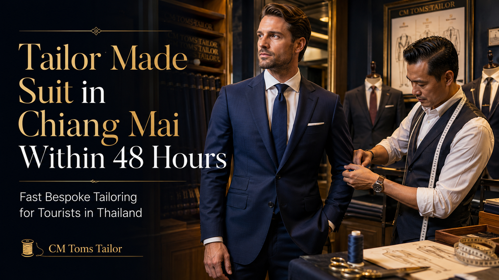 How to Get a Tailor Made Suit in Chiang Mai Within 48 Hours – Complete Tourist Guide